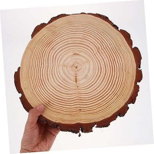 BESPORTBLE 1pcs Outdoor Wooden Garden Pathway Paver Stepping Slice for Landscaping Lawn Walkway Decoration Elegant Garden Supplies