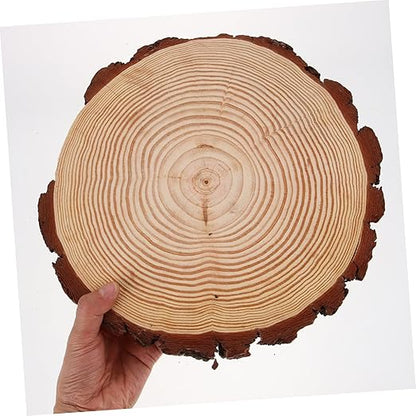 BESPORTBLE 1pcs Outdoor Wooden Garden Pathway Paver Stepping Slice for Landscaping Lawn Walkway Decoration Elegant Garden Supplies