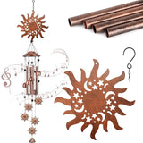 Sun Wind Chimes for Outdoor,Cat Gifts for Women/Men/Sympathy Gift/Memorial/Festival Birthday Gifts Metal windchimes Outside/Indoors,Patio,Garden,Yard Decor,Home,Porch Decoration
