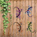 4 Pcs Metal Gecko Wall Art Outdoor Decor Metal Lizards Wall Decor Lizard 8.7 * 11.8 Inch Suitable for Hanging in Yard Garden Patio Fence Home, Idea Gifts for Mom Father Friends
