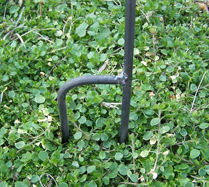 Metal Bass Stake Fish Sculpture Garden Yard Marker Rusty Rustic Decor