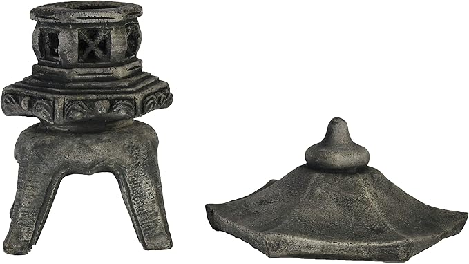 Stone Pagoda Concrete Garden Decor Cement Outdoor Japanese Lantern