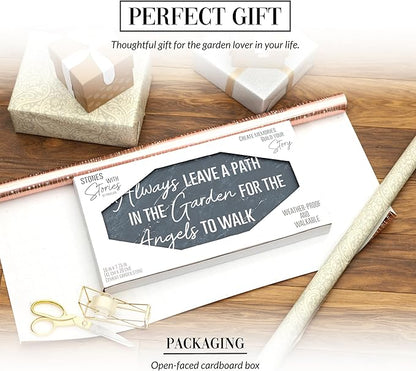 Pavilion Gift Company 25304 Path-16" x 7.75" Garden Stone, Gray, White