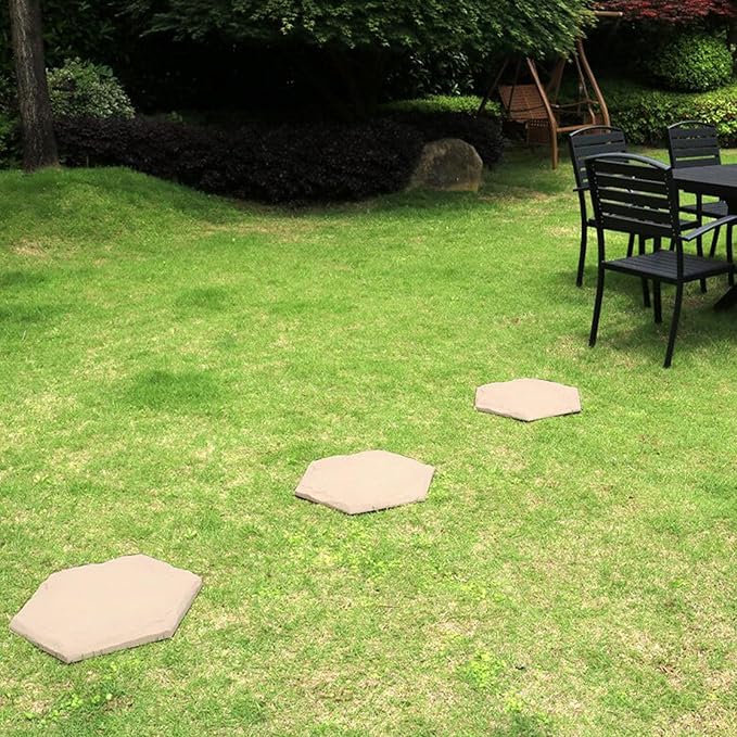 PANGBOER Multi Shape Resin Garden Decor Outdoor Lawn Garden Decor with Weatherproof Design
