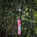 Japanese Wind Chime Cast-Iron Outdoor Ornament for Garden, Patio & Balcony, Hanging Metal Wind-Bell Decoration Gift, Blessing Pendant Windchimes & PVC Wind-Catcher, Mt. Fuji - Bronze