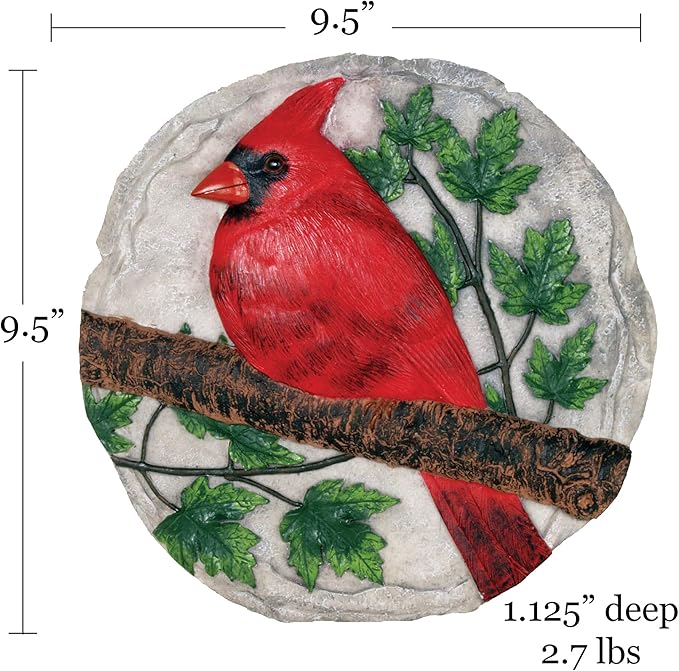 Spoontiques Cardinal Stepping Stone
