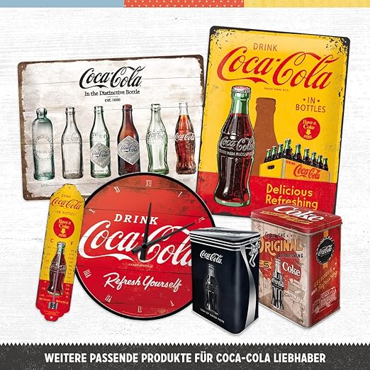 Coca-Cola Retro Deco Thermometer