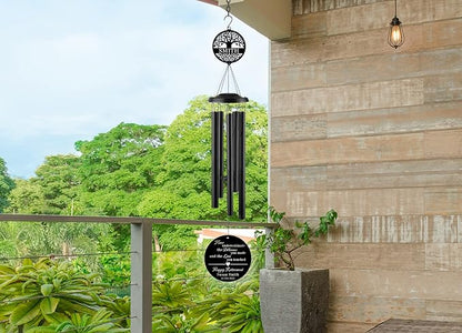 Personalized Retirement Wind Chimes, Custom Retirement Gifts, Personalized Tree of Life Wind Chime with Name