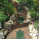 MDLUU Cast Iron Stepping Stone, Turtle Stepping Stone, Decorative Tortoise Flagstone for Lawn, Yard, Garden Walkway