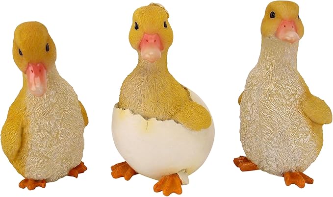 Design Toscano Duckling Brood Garden Statues: Set of Three