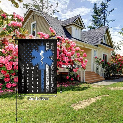 EMS Flag Garden Flag Double Sided Vertical 12×18 Inch Banners Double Sided For Lawn Patio Yard Garden Home Outdoor Decor