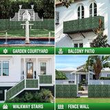 100x40inch Artificial Ivy Privacy Fence Wall Screen, Faux Greenery Backdrop Ivy Vine Leaf Hedges Fence Panels for Patio, Balcony, Garden, Backyard Indoor Outdoor Decor