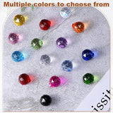 M METERXITY 20-Pack Crystal Ball Prisms, 24mm/0.94 Inch Chandelier Pendant Maker Hanging Crystals Chandelier Prisms for Home/Windows/Garden/DIY Decoration[Vibrant Colors]