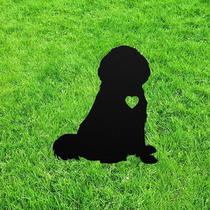 Personalized Newfoundland Dog Garden Statue Stake,Custom Newfie Outdoor Yard Art Decor,Memorial Remembrance Sculpture for Yard Garden Porch Lawn Grassland Park Farm Flowerpot Decor.