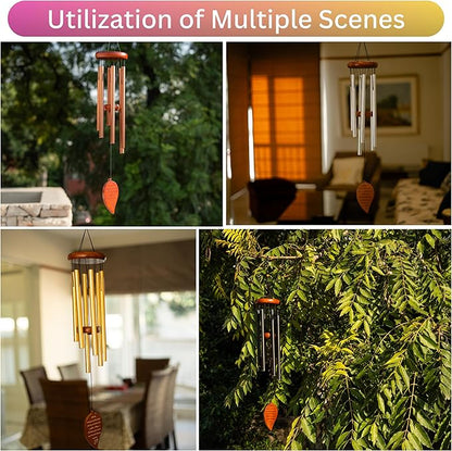 Best Memorial Wind Chimes for Outside - 32.5" Sympathy Wind Chimes Memorial Gifts for Loss of Loved One - in Remembrance Gifts - Best Bereavement Gift Idea for Loss of Loved One - Unique Funeral Gift