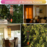 Best Memorial Wind Chimes for Outside - 32.5" Sympathy Wind Chimes Memorial Gifts for Loss of Loved One - in Remembrance Gifts - Best Bereavement Gift Idea for Loss of Loved One - Unique Funeral Gift