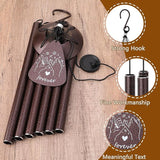 Bestie for Women,32" Bronze Mom Wind Chimes,Bestie Gifts Friendship Gift for Birthday Mother's Day Unique Bestie Gift Ideas for Outdoor Patio,Garden,Window and Home Decoration