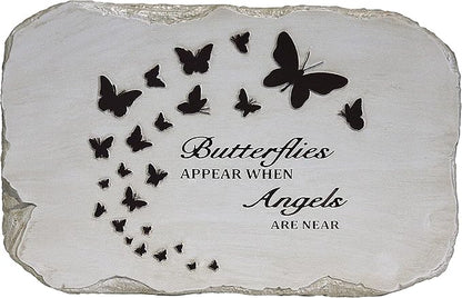 Memorial Stones for Loved Ones Outside - Memorial Garden Stones in Memory of Loved Ones Lost, Pet Memorial Stone, Garden Remembrance Stones - 10.5 x 7 x 0.5 inches, Waterproof Resin