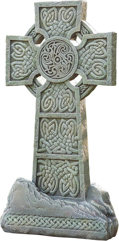 Joseph's Studio by Roman, 16.25" H Celtic Garden Statue, eligious Outdoor Décor
