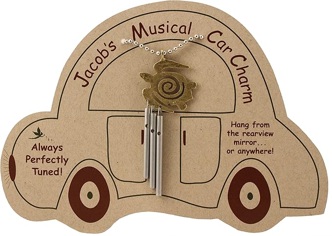 Jacob's Musical Car Charm, Sea Turtle mini Wind Chime