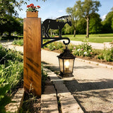 Pony Silhouette Plant Hanger Hook for Outdoor Indoor Hanging Plant Flower Fern Pot Lantern Bird Feeder- Rustic Country-Style Pony Decor,(8.27"x9.84", Black)