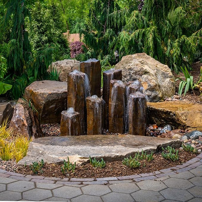 Aquascape Faux Basalt Column Fountain, 24 inch, 78362