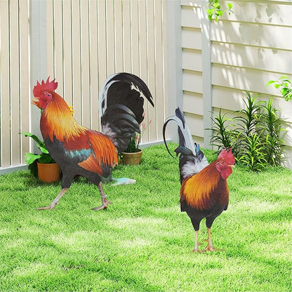 Cemetery Decorations for Grave,Chicken Decoration, 2 Pack Grave Decorations for Cemetery (Chicken Decoration, 2 Pack)
