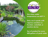 Pondworx Water Clear - Concentrated Formulation Improves Water Clarity and Quality, Helps Clear Cloudy Water, Safe for Fish, Pets, and Plant - 1 Gallon
