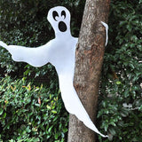 JOYIN Halloween Tree Wrap Ghost Decoration Outdoor, Cute Ghost Design Decorations for Halloween Lawn, Tree, Party Supplies