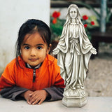 Design Toscano Madonna of Notre Dame Garden Statue: Medium