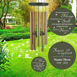 ASTARIN Personalized Memorial Wind Chimes, 30inch/36inch Memorial Wind Chimes, Custom Sympathy Gifts in Loving Memory of Dad/Mom, Condolences Wind Chime for Loss of Loved Ones(Produced in USA)
