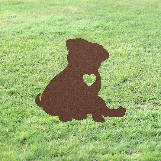 Personalized Pug Garden Statue Stake,Custom Pug Outdoor Yard Art Decor,Memorial Remembrance Sculpture,Outdoor Statue for Yard Garden Porch Lawn Grassland Park Farm Flowerpot Decor.