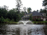 Kasco VFX Series Aerating Pond Fountain - 1/2 Horse Power 120V Single Phase with 100 ft Electric Power Cord | RGB Lighting | Efficient Pond Aeration Systems