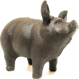 Cast Iron Small Piglet Garden Statue