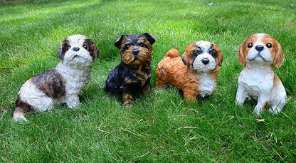 Michael Carr Designs 80090 Lhasa Apso Puppy Diva Statue, Small