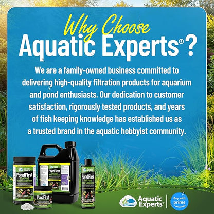 PondFirst Pond Water Conditioner - Concentrated Instant Dechlorinator for Fish Ponds, Makes Water Safe for Koi and Goldfish, Made in The USA, Aquatic Experts (Powder - 1 Kilogram)