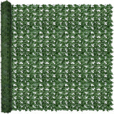 ODTORY Artificial Ivy Privacy Fence Wall Screen,80X120 in UV-Anti Faux Greenery Backdrop Ivy Vine Leaf Hedges Fence Panels for Patio, Balcony, Garden, Backyard Indoor Outdoor Green Wall Decor