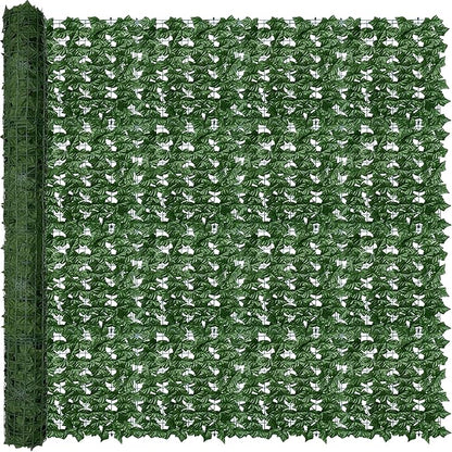 ODTORY Artificial Ivy Privacy Fence Wall Screen,80X120 in UV-Anti Faux Greenery Backdrop Ivy Vine Leaf Hedges Fence Panels for Patio, Balcony, Garden, Backyard Indoor Outdoor Green Wall Decor