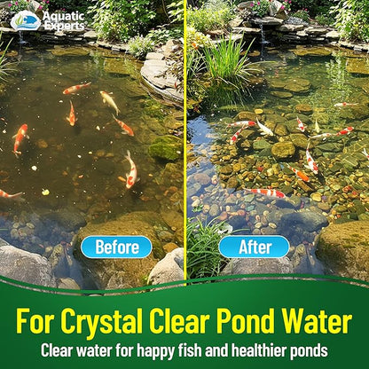 Aquatic Experts Green COARSE Pond Filter Pad - 2 inch Thick - Bulk Roll Water Garden Filter Pond Media - Made in USA, (14" x 56")