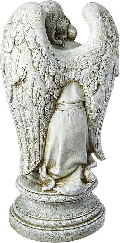 Joseph's Studio by Roman 17.75" H Praying Angel Garden Statue, Religious Outdoor Decor