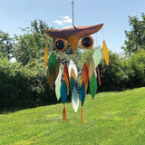 SPIKY OWL WINDCHIME