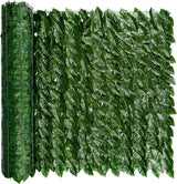 iCover Artificial Ivy Privacy Screen for Fence, 78x118in Strengthened Joint Prevent Leaves Falling Off, Faux Hedge Panels Greenery Vines, Decorative Fences for Outdoor, Garden