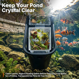 Pond Replacement Skimmer Debris Net - 15.75 X 12.75in Pond Skimmer Net for Outdoor Ponds Pool Debris Net Compatible with Aquascape Series 200 Pond Skimmer Filter, White