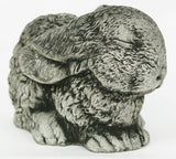 Sleeping Bunny Concrete Garden Statue Cement Animal Figure Cast Stone Bunny Figurine Garden Sculpture Outdoor Rabbit Sculpture