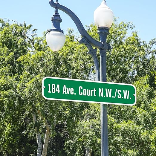 SmartSign Customize Your Own Green Street Sign | 6" x 24" 3M EG Reflective Aluminum