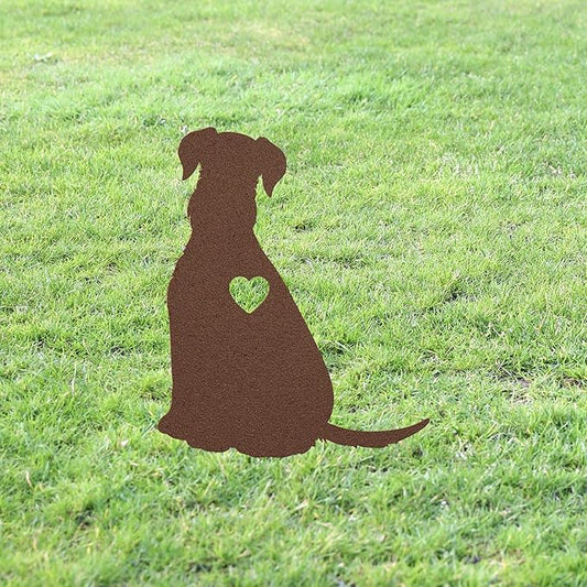 Personalized Giant Schnauzer Yard Statue Stake,Custom Giant Schnauzer Dog Outdoor Garden Art Decor,Memorial Remembrance Sculpture for Yard Garden Porch Lawn Grassland Park Farm Flowerpot Decor.