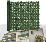 B0FDLC6XMZDOPGIB Artificial Ivy Privacy Fence Screen: 40"x 100" (28 Sqft) Anti-Ultraviolet Artificial Hedge Grass Wall, Used for Indoor and Outdoor Green Background, Garden Greening Decoration