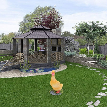 GANAZONO Home Decor Home Decor Garden Statue Decoration Resin Funny Garden Figurines Outdoor Animal Statue for Patio Lawn Yard Art Decoration Outdoor Decor Kids Kids