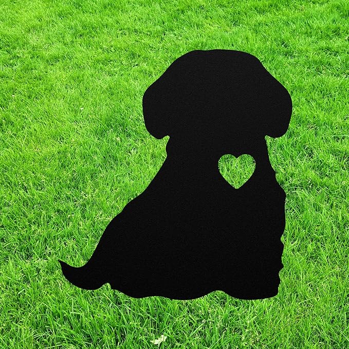 Personalized Maltipoo Yard Statue Stake,Custom Maltipoo Dog Outdoor Garden Art Decor,Memorial Remembrance Sculpture,Outdoor Statue for Yard Garden Porch Lawn Grassland Park Farm Flowerpot Decor.