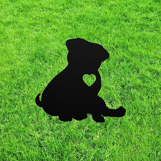 Personalized Pug Garden Statue Stake,Custom Pug Outdoor Yard Art Decor,Memorial Remembrance Sculpture,Outdoor Statue for Yard Garden Porch Lawn Grassland Park Farm Flowerpot Decor.